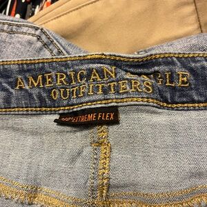 American Eagle Outfitters Light Blue Straight Jeans